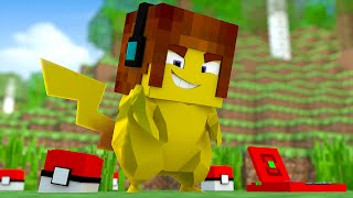 Minecraft : VIREI UM POKÉMON !! ( Nossa Aventura #01)