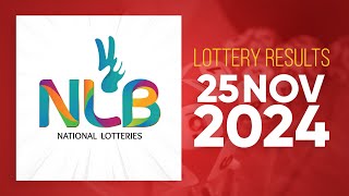 NLB Live Lottery Draw (2024-11-25) | 09.30 PM