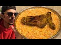 EXTREME DUBAI STREET FOOD TOUR - Mutton Leg With Rice, Shawarma & Kunafah in Dubai, UAE