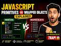JavaScript Primitives vs Wrapper Objects Explained #javascript #frontend