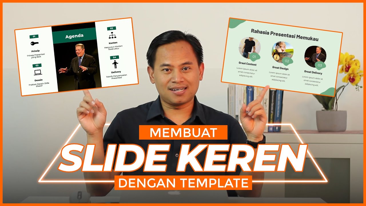 Membuat Slide Presentasi Keren Dengan Template Terbaru 2020 - YouTube