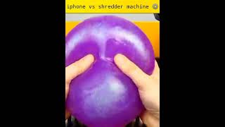 Shredder Machine vs Iphone 13 pro max | Shredding Jelly & Slime | Satisfying | #Shorts #Viral #Trend