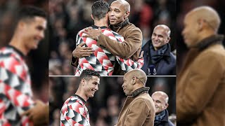 What happened when Cristiano Ronaldo meet Thierry Henry!!😂😆