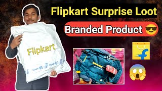 Flipkart Surprise Loot Unboxing 😱 Megastar Bag Unboxing \u0026 Review 🔥 Best Branded Bag for College