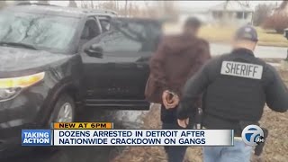 U.S. Immigrations and Customs Enforcement arrest nearly 90 Detroit gang members