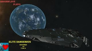 Elite Dangerous Gameplay - Anaconda vs Type 9