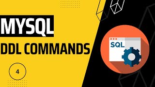 Practical Implementation of DDL command in SQL #mysql #sql