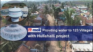 MEIL Providing Drinking Water to 123 Villages With HullaHalli Project Karnataka | BPII