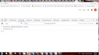 Programming JavaScript on Google Chrome V8 engine