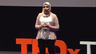 Feeling welcomed and empowered | Essraa Nawar | TEDxTUM