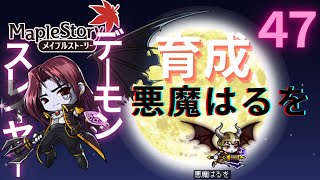 【歌う人のメイプルストーリー】デーモンスレイヤー育成！悪魔は名前だけ【はるをんちゅ火毒272】