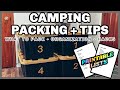 CAMPING PACKING LIST - FAMILY TENT CAMPING - CAMPING HACKS AND TIPS - CAMPING WITH KIDS - ORGANIZE