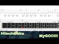 hitoshizuku mygo bass tab