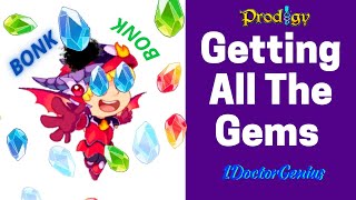 All THE GEMS ARE MINE | FINALLY AFTER 2 EARS | Prodigy Math Game 2020 | 1DoctorGenius
