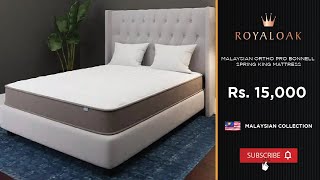 Royaloak | Malaysian Ortho Pro Bonnell Spring King Mattress