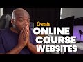 How to create an online course website in a few easy steps