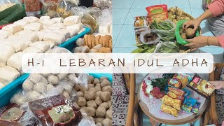 (Daily Vlog IRT) Aktivitas H-1 Sebelum Hari Raya Idul Adha || Pergi Ke Pasar Sayur