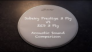 Jobeky Prestige 3 Ply vs ZED 3 Ply - Mesh Sound Comparison