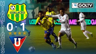 Resumen | Gualaceo 0 - LDU Quito 1 | Fecha # 1