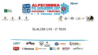 Slalom Children 2 - 2° run - ALPECIMBRA FIS CHILDREN CUP 2025 | SPORTCULTURA.TV