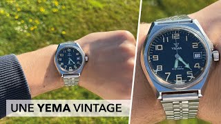 Une SUPERBE montre VINTAGE française (Yema Sous marine) !