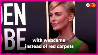 Webcams replace red carpet at the Golden Globes