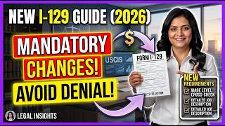 ⁉️How to File the New I-129 Form (2026 Guide): New Requirements & Mandatory Changes