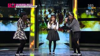 SBS [KPOPSTAR3] - 배틀오디션 3조, 짜리몽땅(YG)의 'Faith'