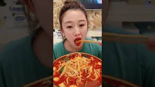 ASMR MUKBANG/CHAINA GIRL EATING SHOW🥵😋Spicy food#39