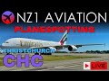 🔴LIVE - Plane Spotting From CHRISTCHURCH AIRPORT - New Zealand