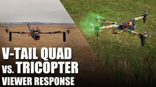 Flite Test - V-Tail Quad vs. Tricopter - Viewer Response