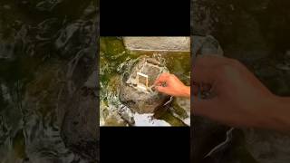 FULL DIY building mini stone house on the rivers #creative #traditionalart #diy