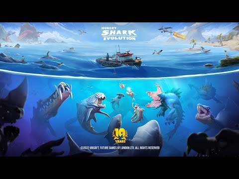 Revelación del décimo aniversario de Hungry Shark Evolution