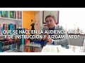 Qué se hace en la audiencia inicial y de instrucción y juzgamiento.