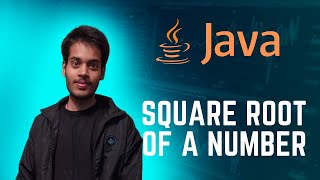 Square root of a number using math library in Java #programming #java #squareroot #coding