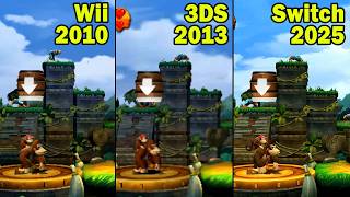 Donkey Kong Country Return HD Review on Nintendo Switch vs. Wii vs. 3DS