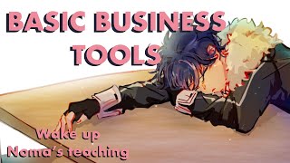 【LECTURE】Basic Business Analysis Tools【Noma Ney // Broke Scholar VTuber】