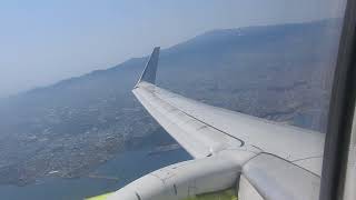 Jinair/CJU to WJU/B737-800WL/HL8224/economy class/takeoff