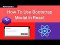 How To Use Bootstrap Modal In React | Bootstrap 5 | ReactJs