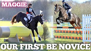 Our First BE Novice!! - Maggie Steps Up at Norton Disney - Eventing Vlog - Overcoming the Odds