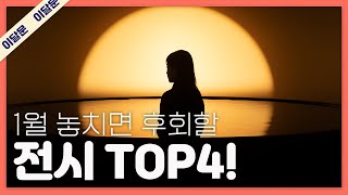 1월 한 달 동안 꼭 가볼만한 전시 TOP 4! + 관람 꿀팁! / 이달의 문화예술