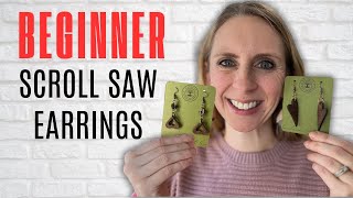 DIY Heart Earrings on a Scroll Saw | Perfect Beginner Project!