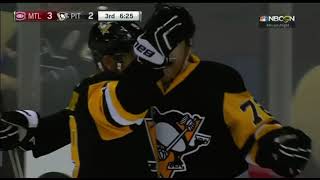 Patric Hornqvist Goal Against Montreal 11/11/15 (Assisted by Sidney Crosby \u0026 Kris Letang)