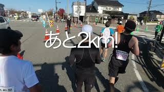 富山マラソン2021 ラスト2k