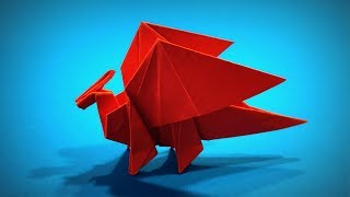 Origami Dragon Diy How To Make Easy Origami Dragon Step By