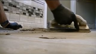 How To Grout Tile....THE CORRECT WAY