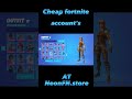 cheap accounts at neonfn.store