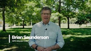 August Long Weekend Greeting - MPP Brian Saunderson