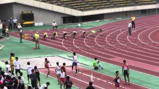 2012 兵庫県総体　100m 予選2組