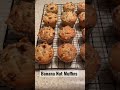 Banana Nut Muffins #muffins #yummyfood #fyp #bananamuffins  #homemade #snacksrecipe